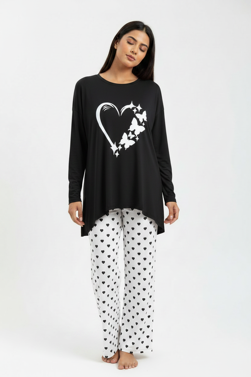 Black Heart Butterfly