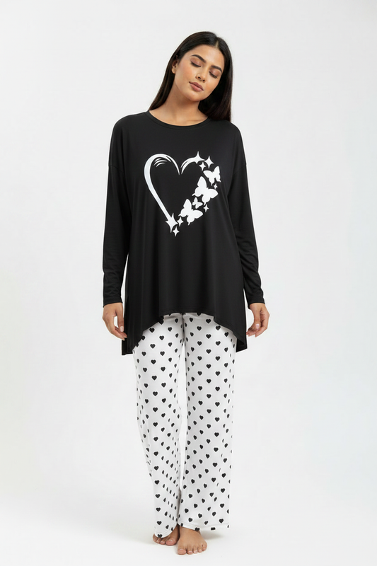 Black Heart Butterfly