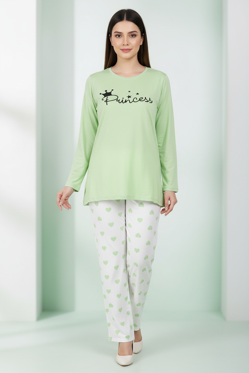 Green Princess Full Sleeve - Model Shot