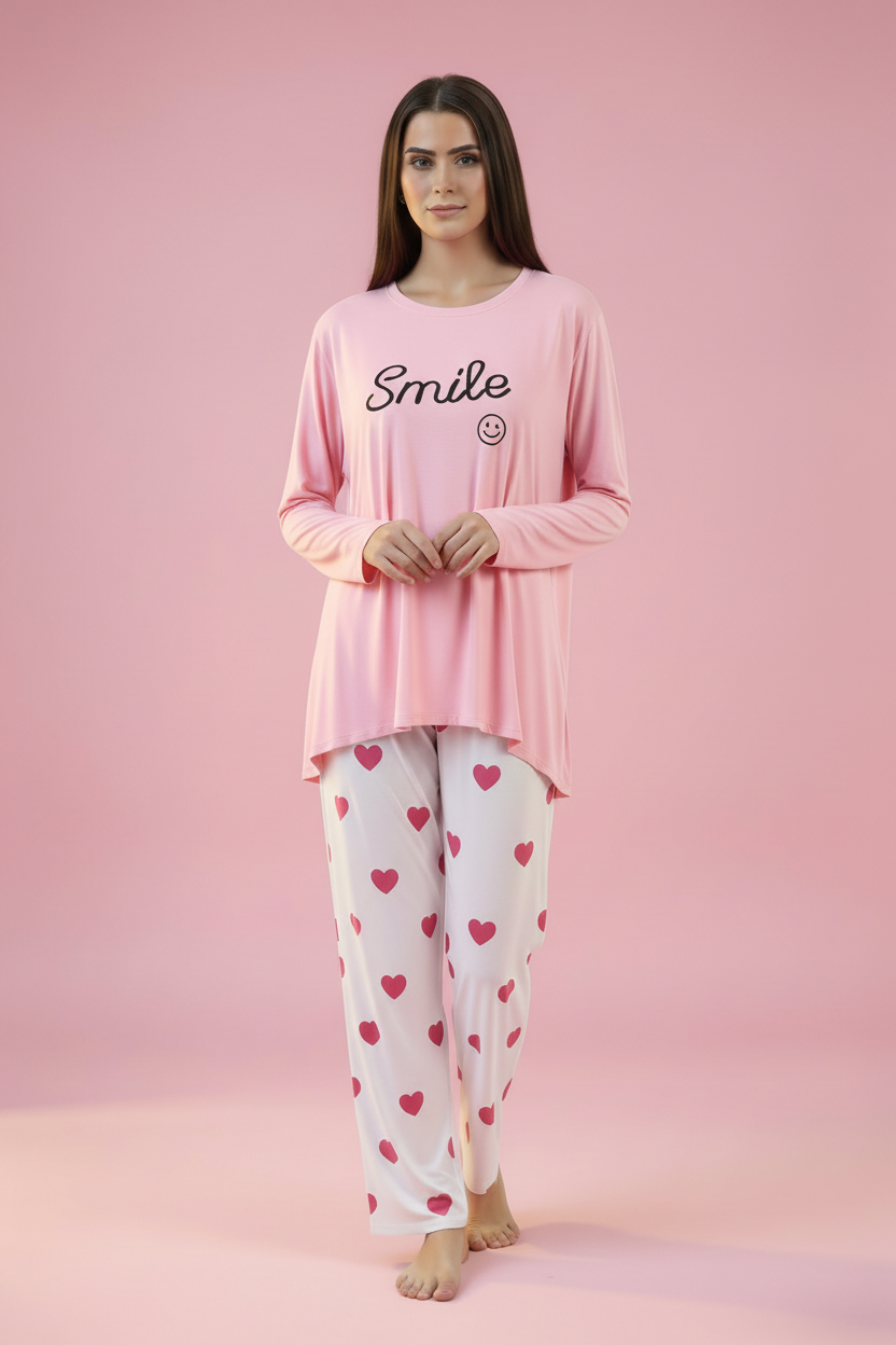 Light Pink Smile - Pakistani Model