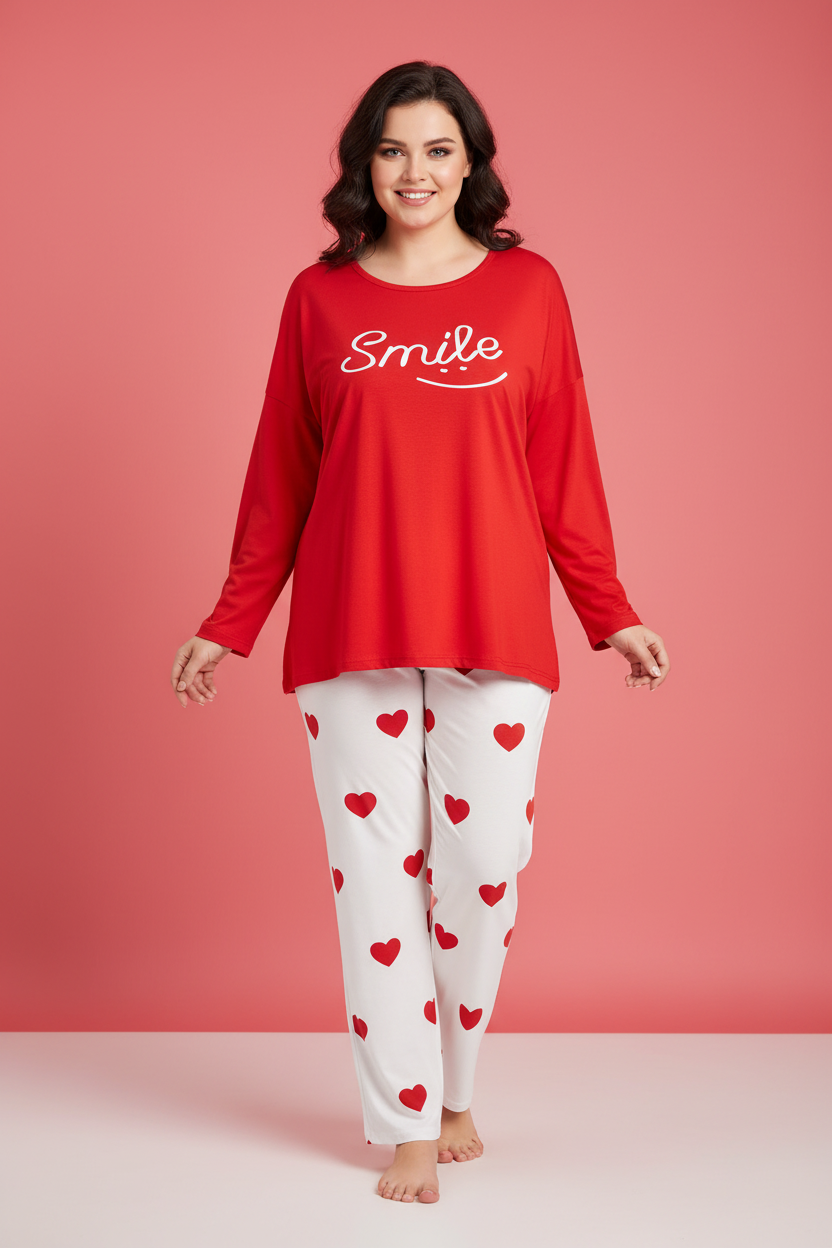 Red Smile Nightwear - Corrected